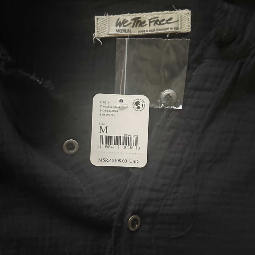 We The Free Tops We The Free Summer Daydream Buttondown - Picture 5 of 5
